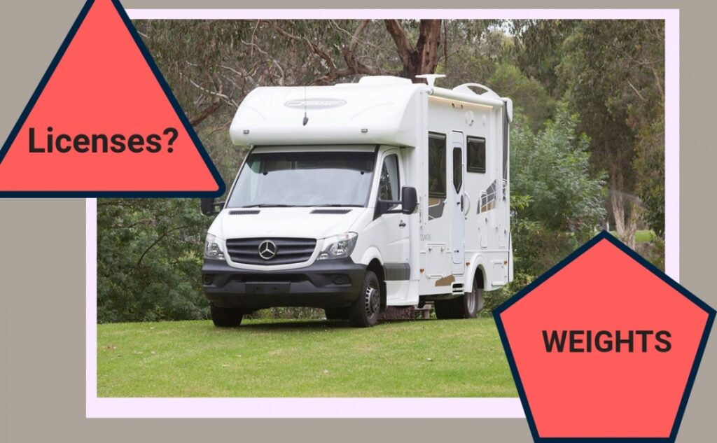 Size and Weight Considerations: How the size and weight of a motorhome determine the type of licence required.