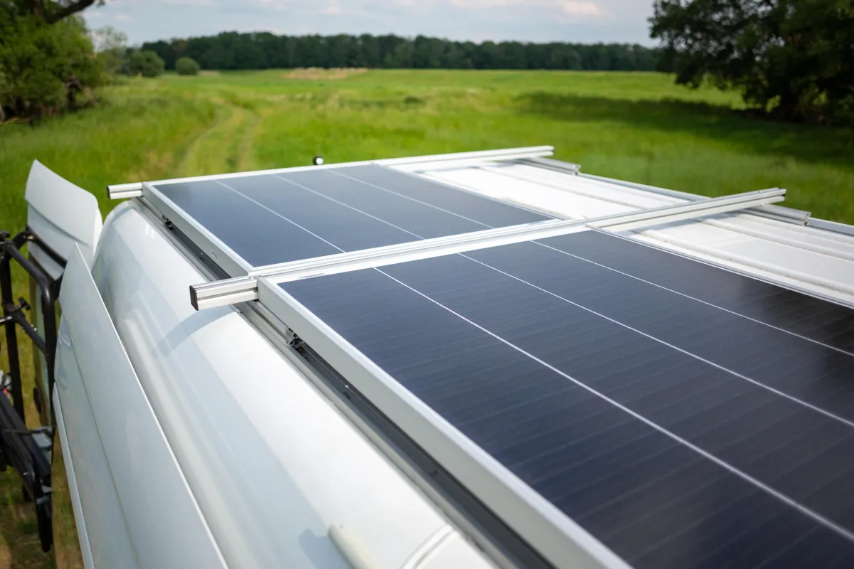 You are currently viewing Can you use house solar panels on a caravan?