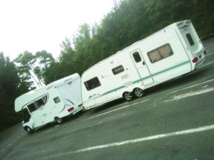 Read more about the article Can You Tow A Caravan With A Motorhome
